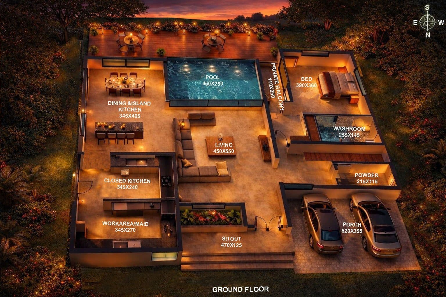 Ground Floor floor plan