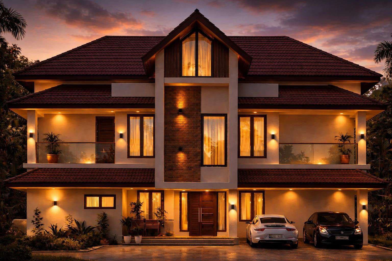 Villa at Twilight